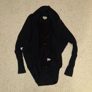 Wilfred Black Cardigan Sweater